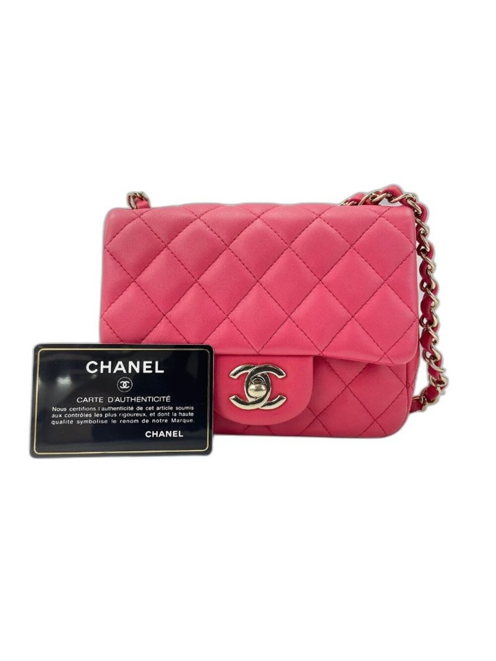 Chanel Shoulder Bag Mini Quilted